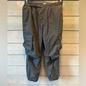 SHEIN Boys Fleece Lined Cargo Pants